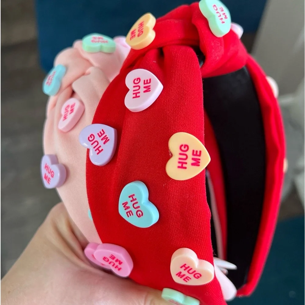 Candy Hearts Headband
